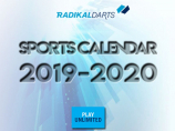 Image of the news International Sports Calendar Radikal Darts 2019/2020